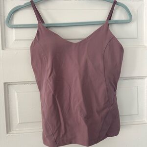 Lululemon Align Cami Waist Length Lavender Lux 4